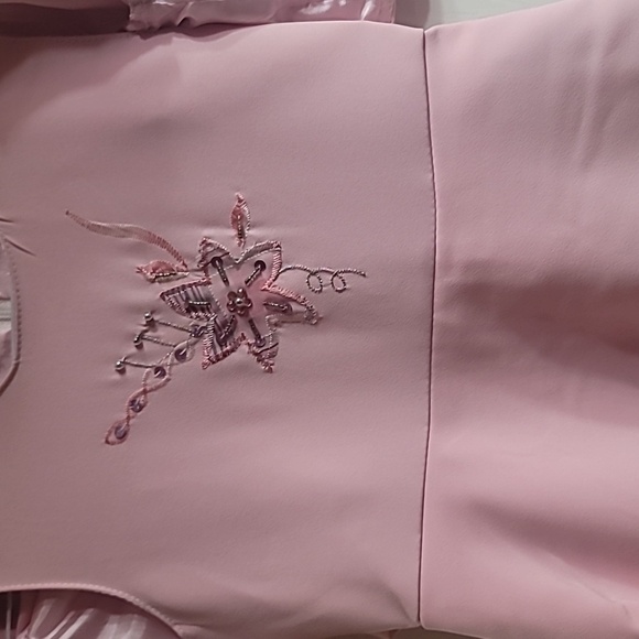 Vintage Custom Pageant Dress with Removable Vest - Picture 6 of 8